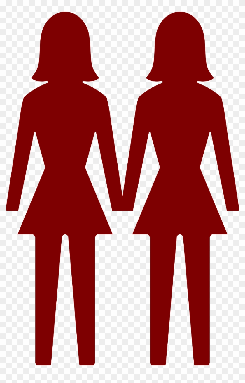 Two Women Clip Art #262106