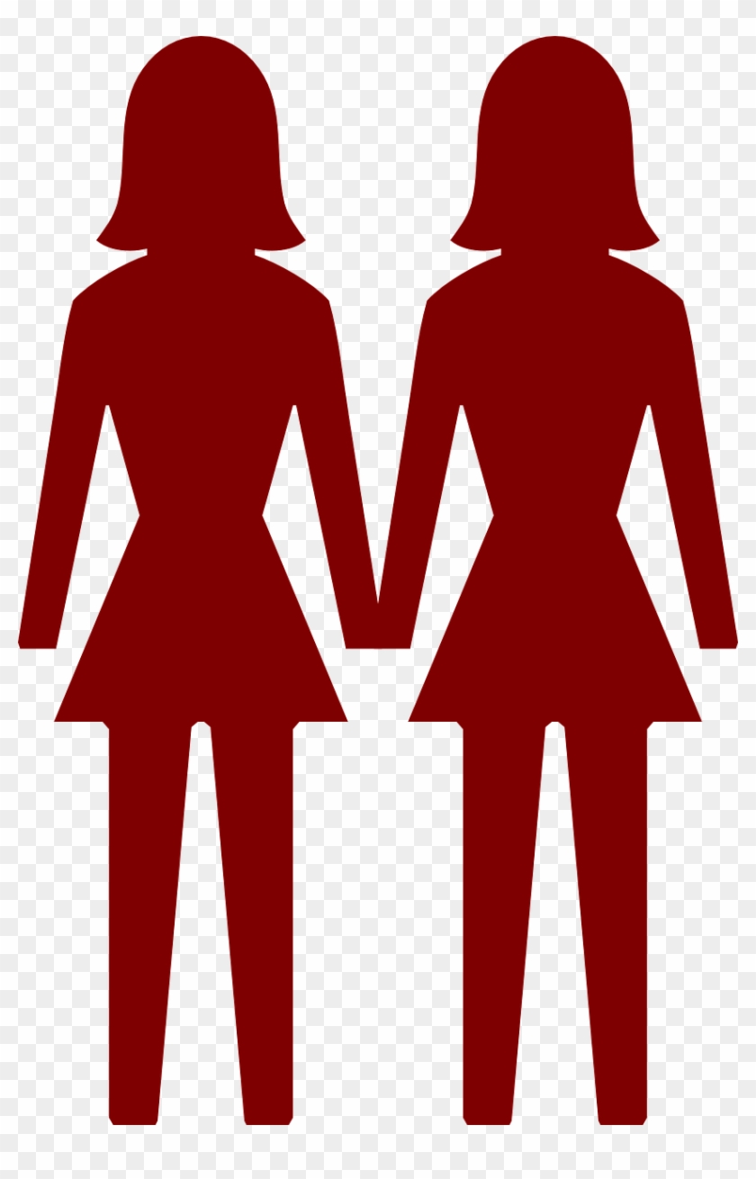 Two Women Clip Art #262106