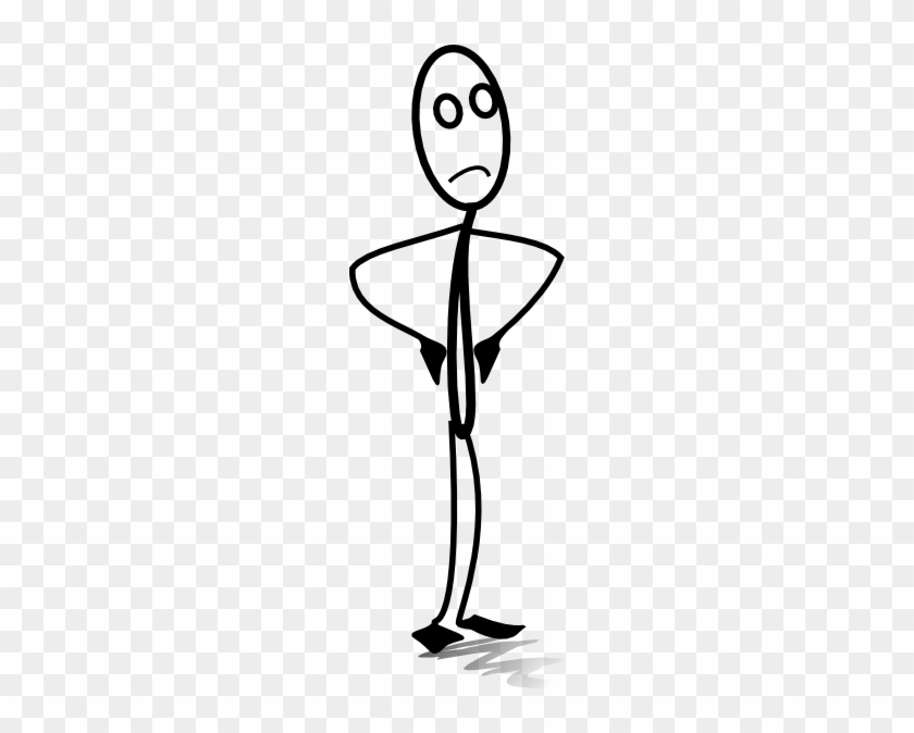 Old Clipart Stickman - Angry Stickman #262140