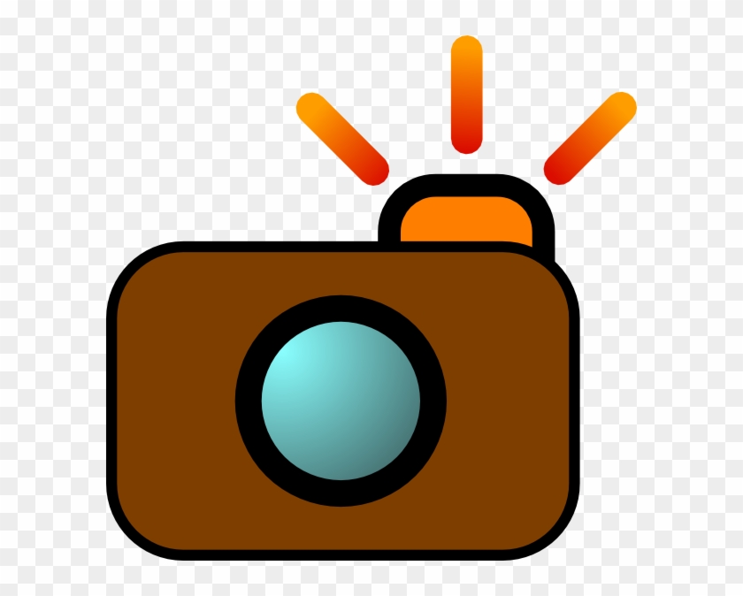 Brown Camera Clip Art #262156