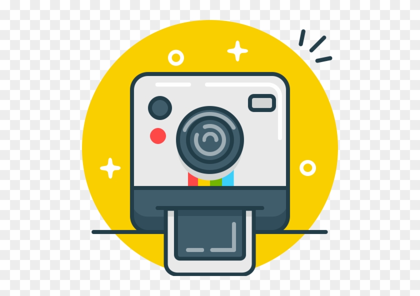 Camera, Video, Instagram, Photo, Photograph, Polaroid, - 128 X 128 Icons #262184