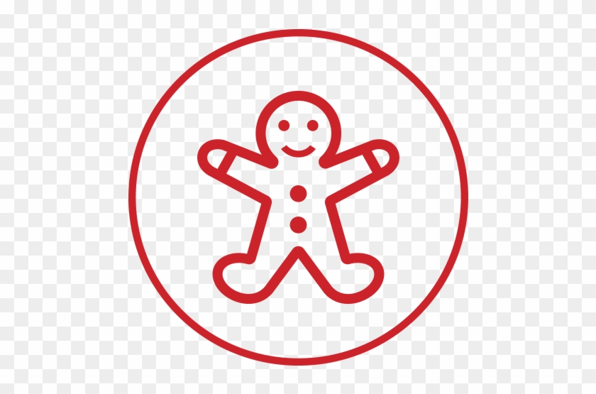 Gingerbread Man Icon - Gingerbread Man #262204