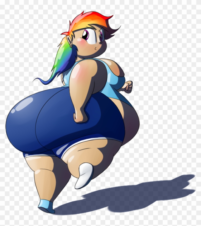 Human Fat Rainbow Dash By Secretgoombaman12345 On Deviantart - Fat Human Rainbow Dash #262255