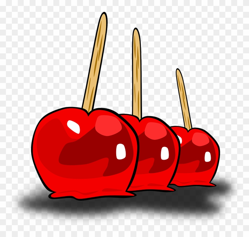 Free Vector Graphic - Candy Apple Clip Art #262271