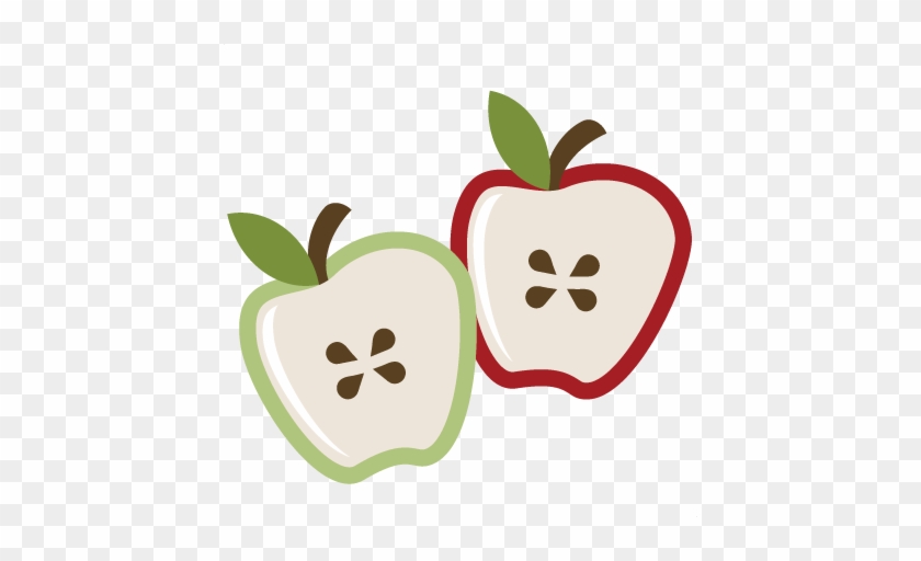 Apple Cut Clip Art - Apple Slices Clip Art #262292