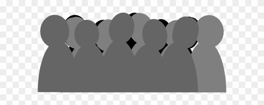 Audience Clipart Transparent - Small Crowd Clipart #262301