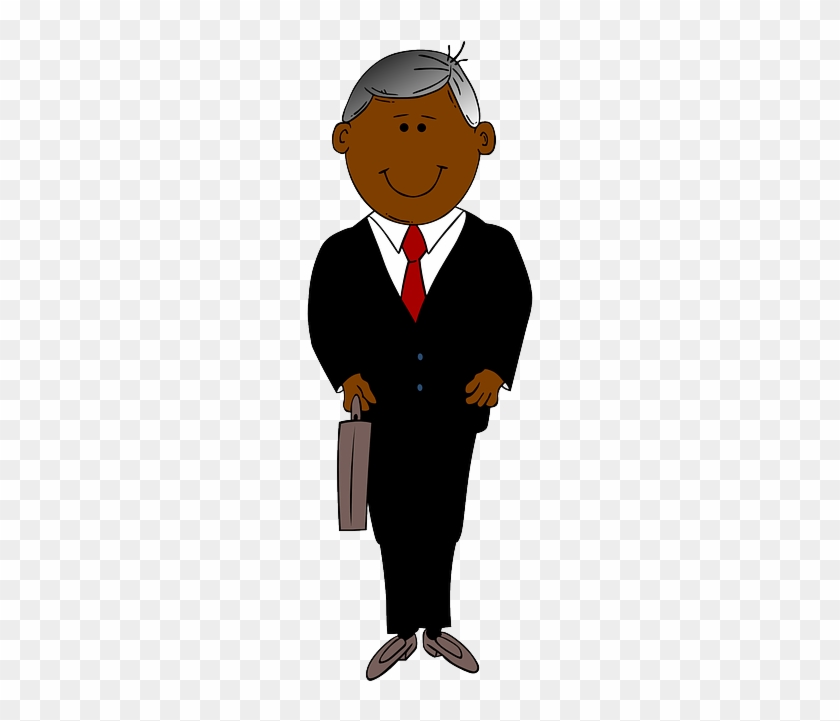 Briefcase, Man, Suit, Businessman, Tie - Cartoon Man In Suit #262313