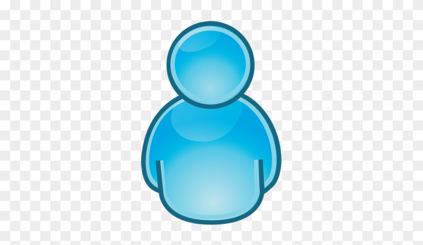 Team Clip Art Blue Person Icon - Person Icon For Powerpoint #262320