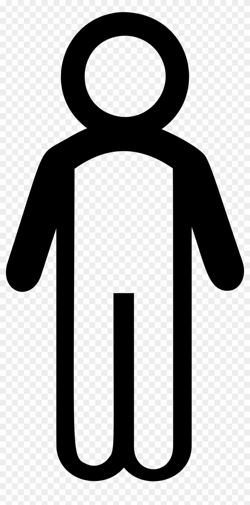 Stick Figure Line Art - Human Clipart #262337