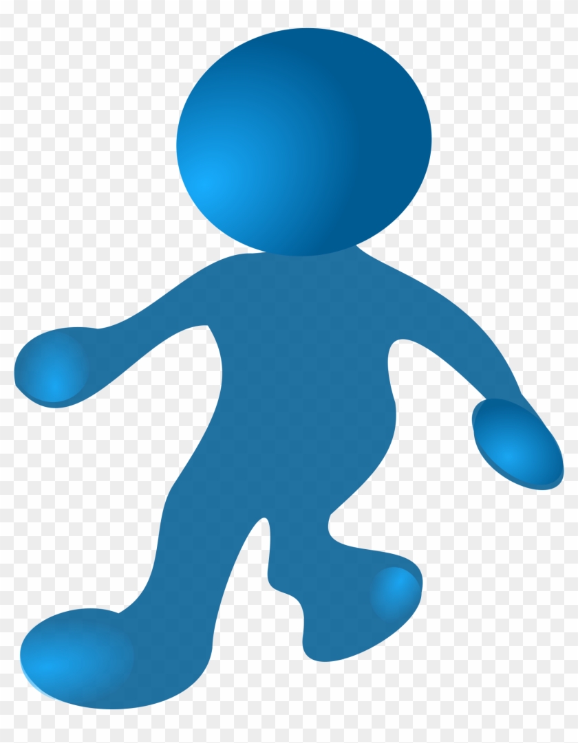 walking person animation clipart