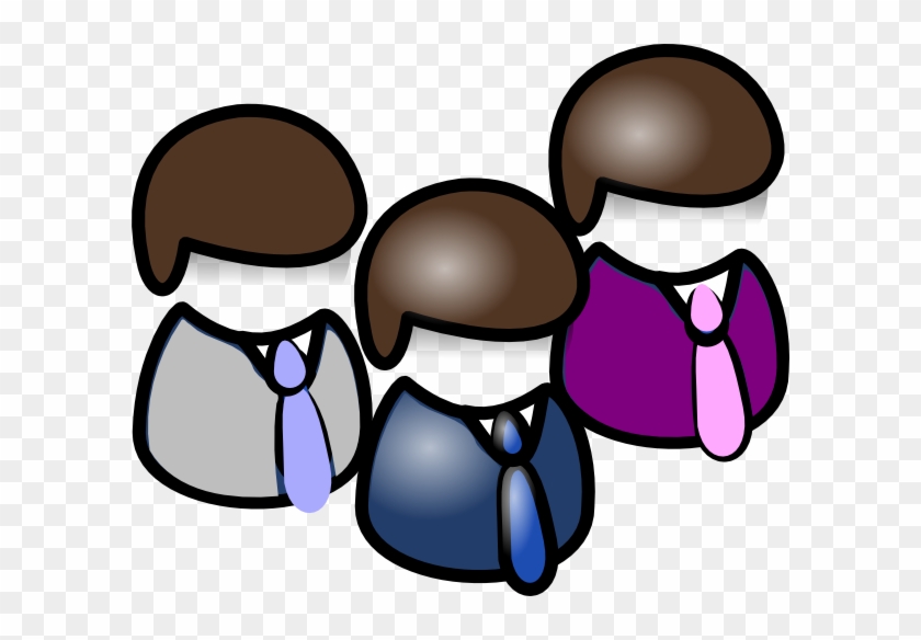 Three Guys In Suits Clip Art - Clip Art #262448