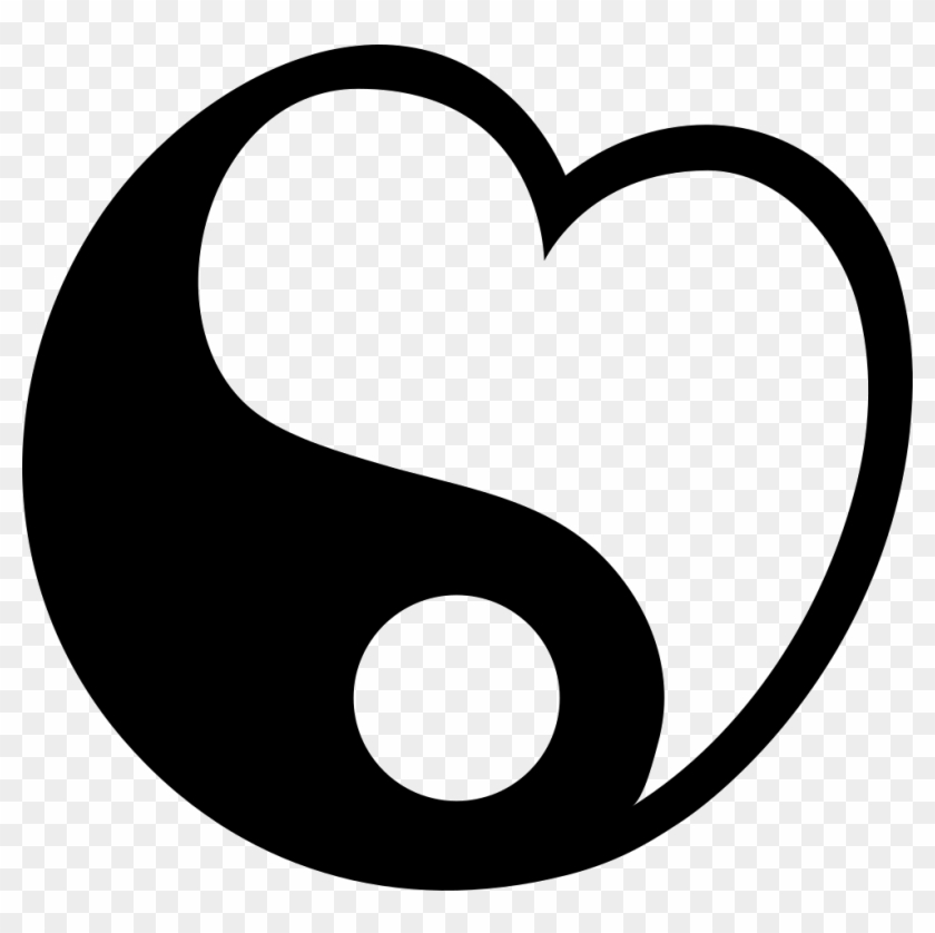 Yin Yang Comments - Different Shapes Of Hearts #1707748