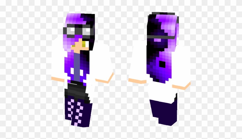 Ying Yang Lab Girl - Cute Summer Minecraft Skins For Girls #1707755