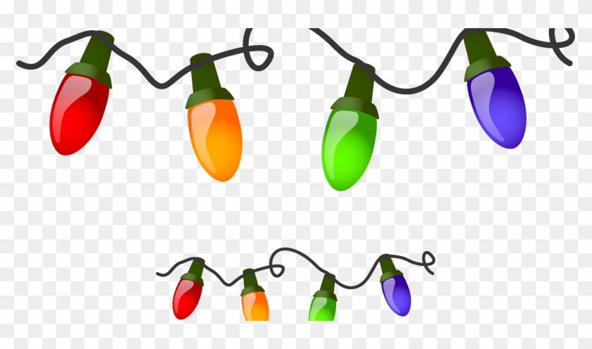 Jalapeno Clipart Orange Chili - Christmas Lights On A String #1707764