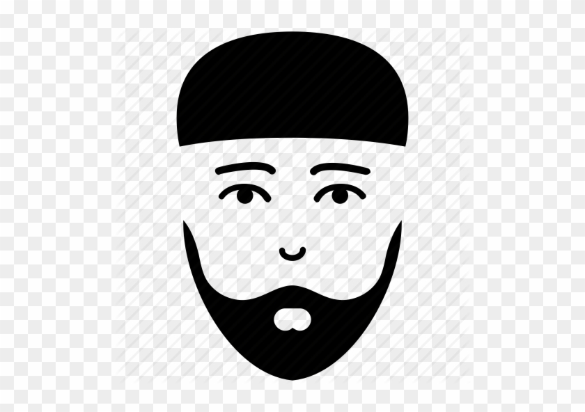 Faces Solid 1' By Vectors Market Smileys - Muslim Man Silhouette #1707833