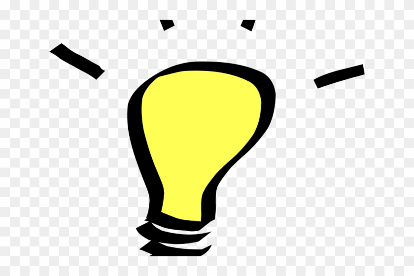 Light Clipart School - Thinking Light Bulb Clip Art #1707848
