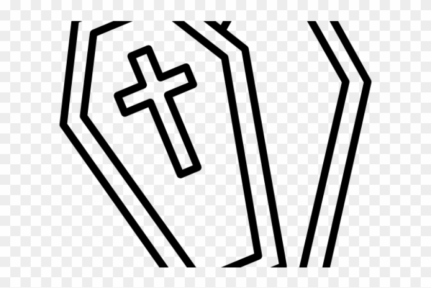 Coffin Clipart Death - Cross #1707874