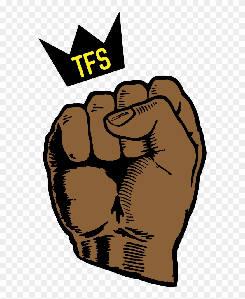 Black Power Fist Drawing #1707886