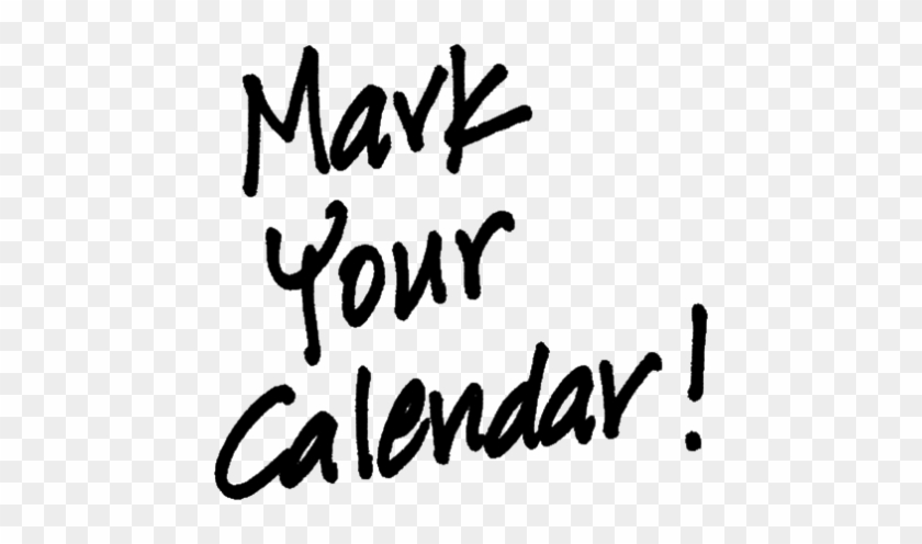 Svg Library Stock Mark Your Calendar Images Mark Your - Mark Your Calendars Png #1707951