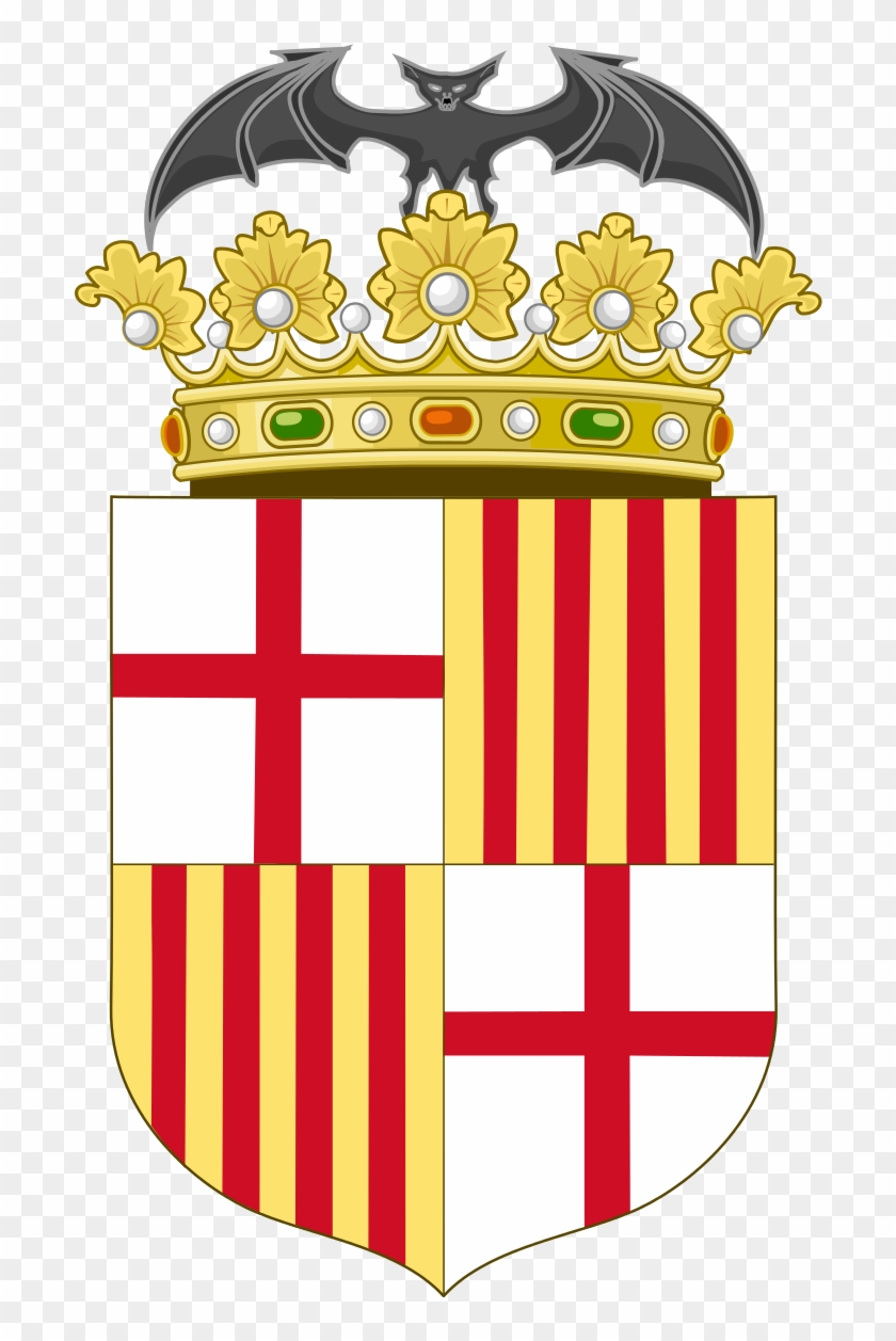 Coat Of Arms Of Barcelona - Flag Of The Valencian Community #1707998