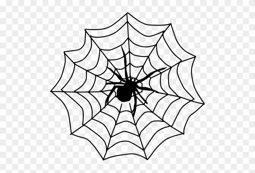 Info - Spider In Web Clipart #1708095