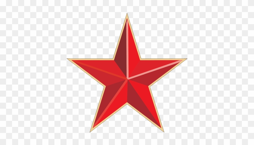 Red Gold Star Gold Stars, Red Gold, Clip Art, Star - Red Star Png #1708134