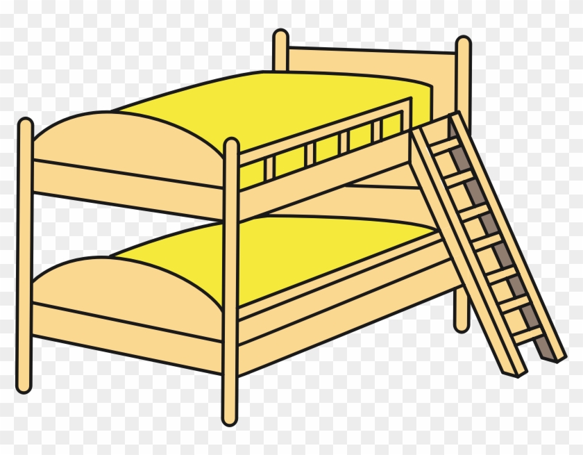 Medium Image - Clip Art Bunk Bed #1708149