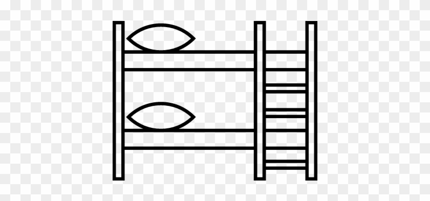 Bunk Bed Vector - Bunk Bed Icon #1708165