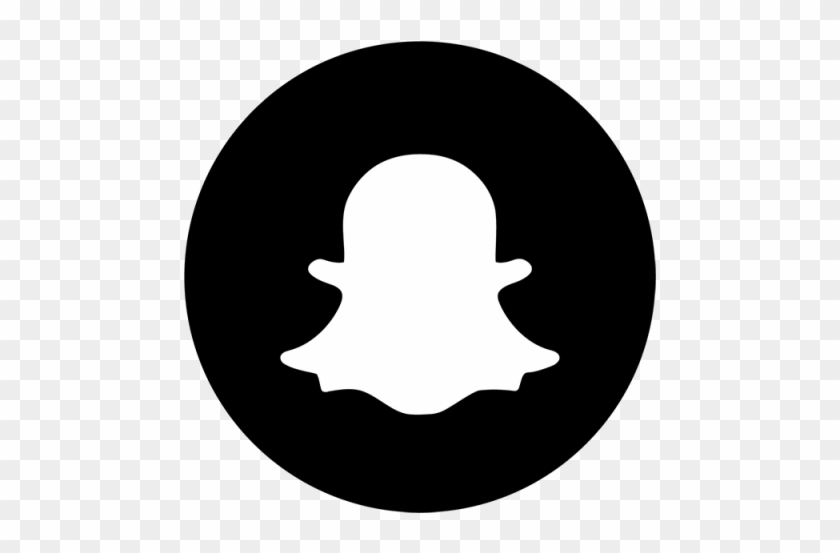 Snapchat Black & White Icon, Snapchat, Snap, Chat Png - Pink Snapchat Icon #1708186