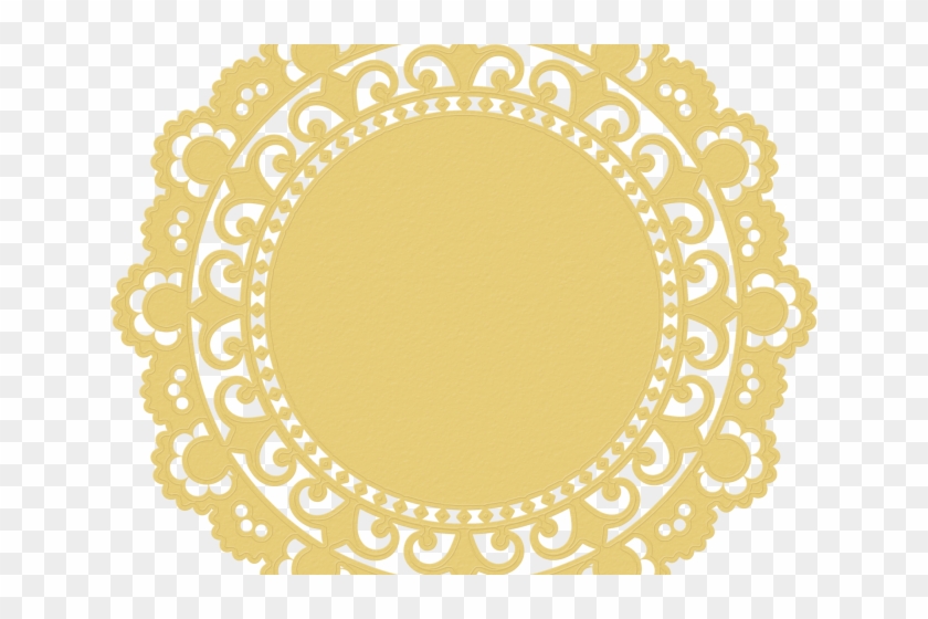 Circle Clipart Doily - Doily Png #1708233