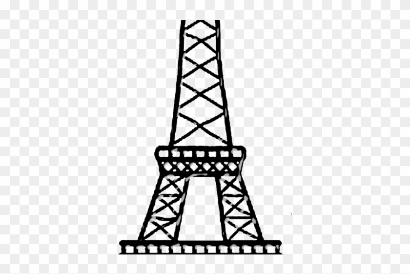 Tower Clipart Torre - Torre Eiffel Para Dibujar #1708275