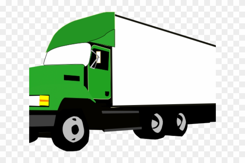 Vector Clipart Semi Truck - 18 Wheeler Truck Png #1708277