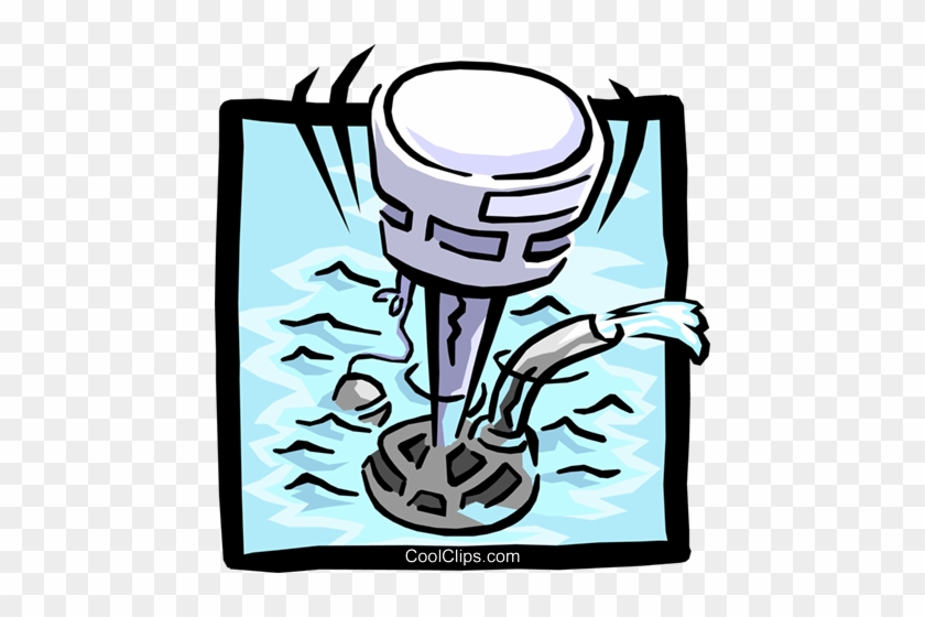 Water Pump Royalty Free Vector Clip Art Illustration - Electric Water Pumps Clipart #1708430