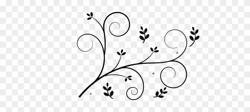 Simple Border Flower Design #1708556