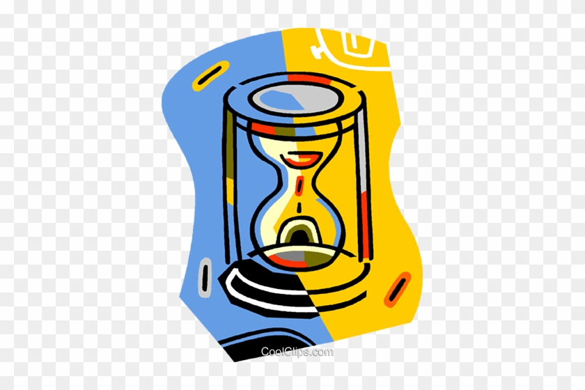 Hourglass Royalty Free Vector Clip Art Illustration - Passatempo #1708580