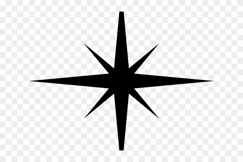 Silhouettes Clipart Christmas Star - Clip Art #1708625
