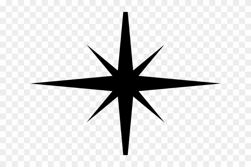 Silhouettes Clipart Christmas Star - Clip Art #1708625