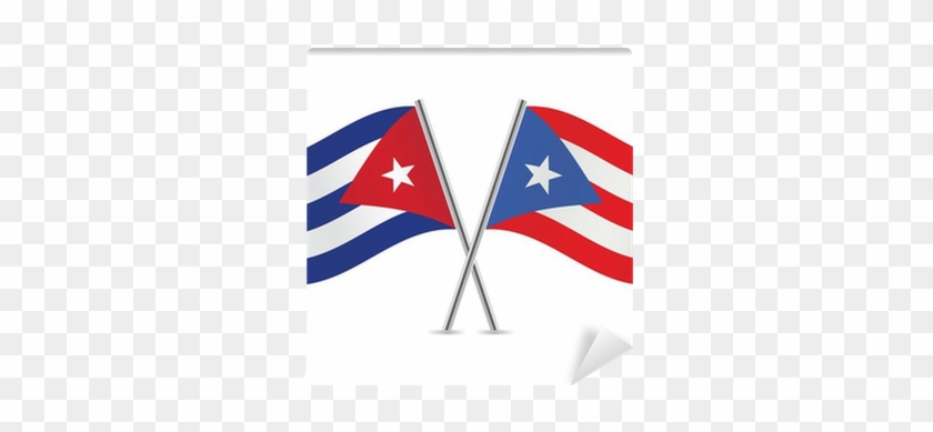 Cuban And Puerto Rican Flags - Italian Immigration To Switzerland #1708626