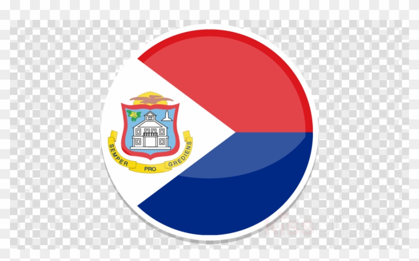 St Maarten Flag Clipart Flag Of Sint Maarten Philipsburg - Png Captain America Shield #1708661