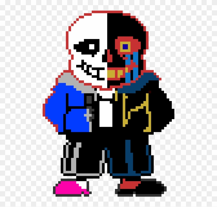 Split Personality Error Sans Sprite - Sans Pixel Art #1708901