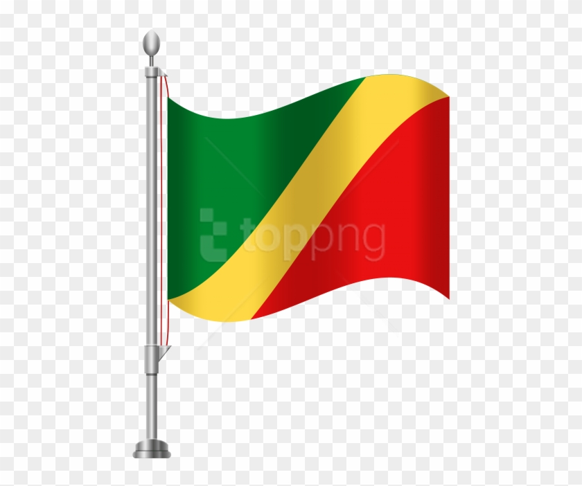 Free Png Download Republic Of The Congo Flag Clipart - Bendera Merah Putih Clipart #1709105