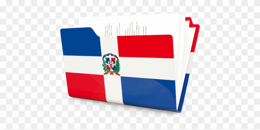 Illustration Of Flag Of Dominican Republic - Dominican Republic Flag #1709109