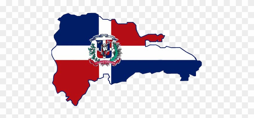 View This Site In Spanish - Dominican Republic Map Flag #1709132
