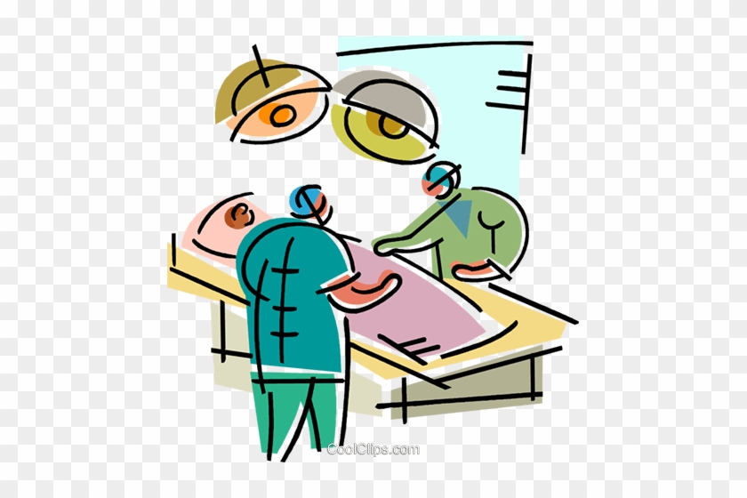 Ärzte In Der Chirurgie Vektor Clipart Bild -vc102024 - Chirug Clipart #1709192