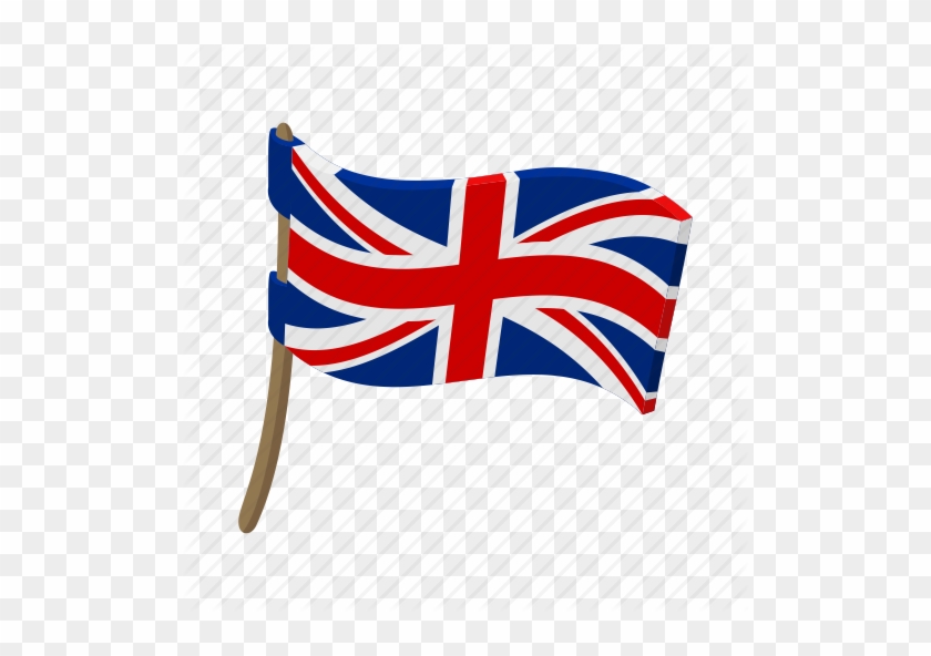 Great Britain Flag Cartoon #1709221