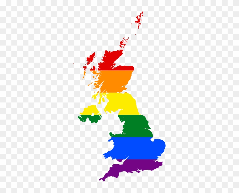 Lgbt Map Of Britain - Map Of Uk #1709241