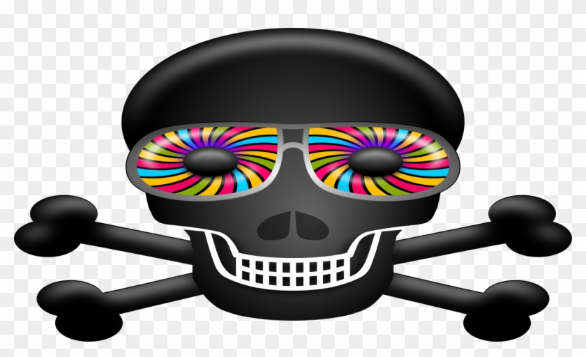 What Other Items Do Customers Buy After Viewing This - Psychedelic Skull Png #1709321