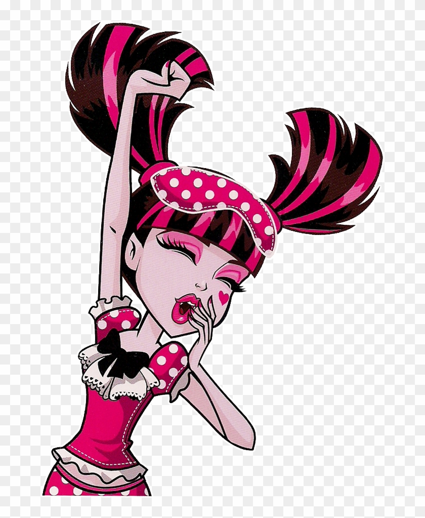 Dead Clipart Tired - Monster High Draculaura Dead Tired #1709393