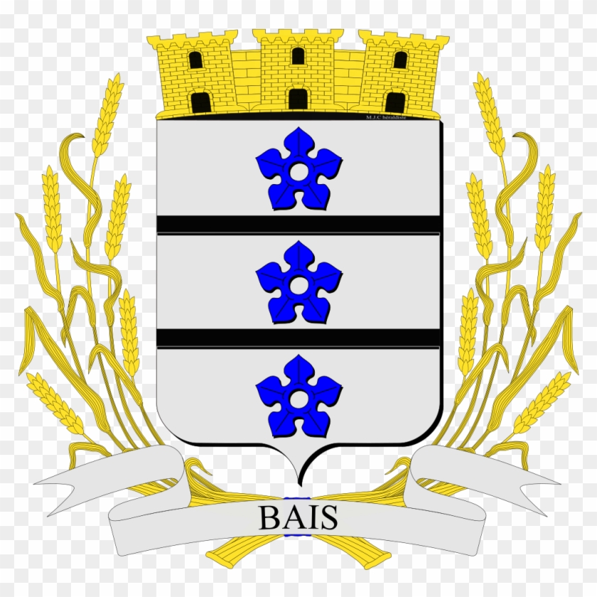 Blason Bais - Blason Communes Mayenne Jc Molinier #1709415