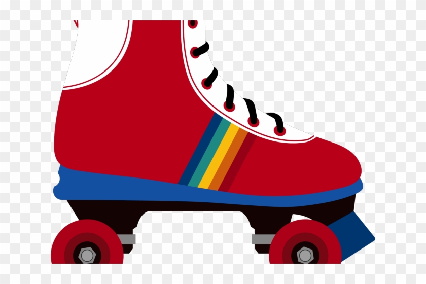 Neon Clipart Roller Skate - Roller Skate Clipart Png #1709419